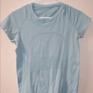 LuluLemon Light Blue Swiftly Tech T-Shirt